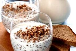 buckwheat with kefir and weight loss bread for 5 kg per week