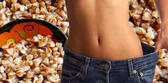 the result of weight loss on the buckwheat diet